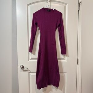 Lulus Open Back Sweater Dress